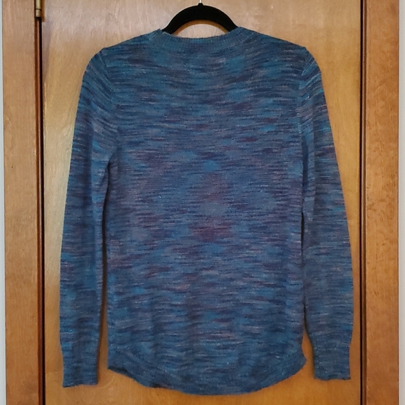Loft Multi Blue Sweater - Picture 2 of 4